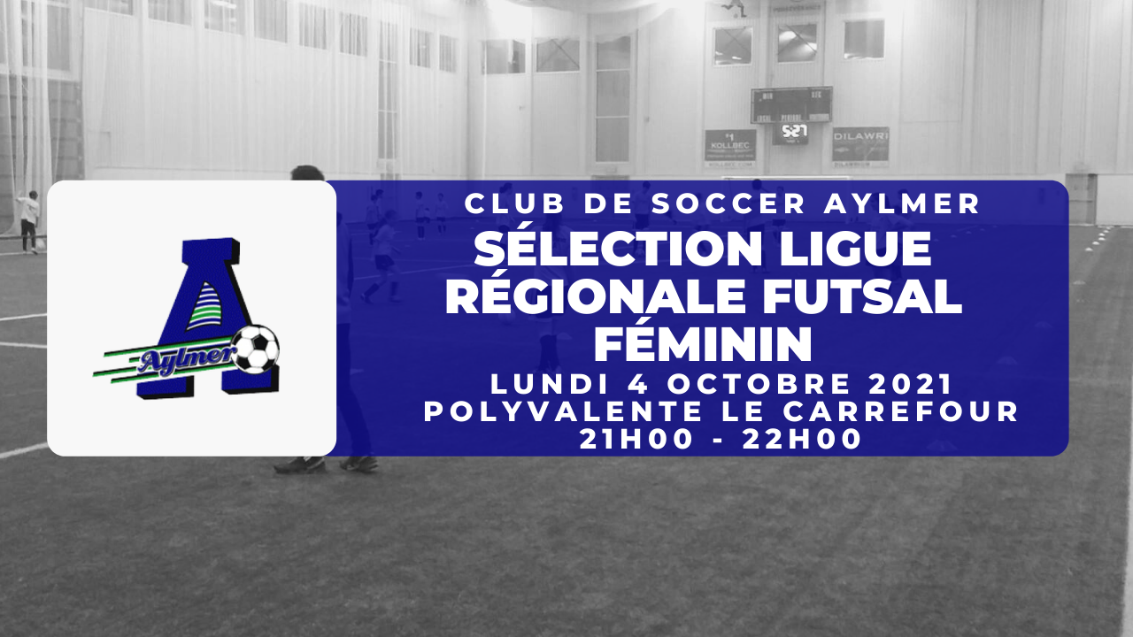 Sélection ligue régionale de futsal féminin